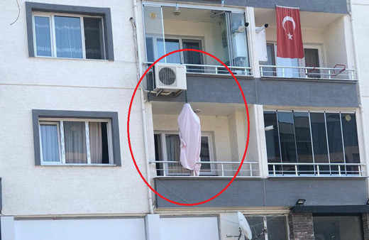 Bursa'da korkunç olay! Evinin balkonunda asılı halde ölü bulundu
