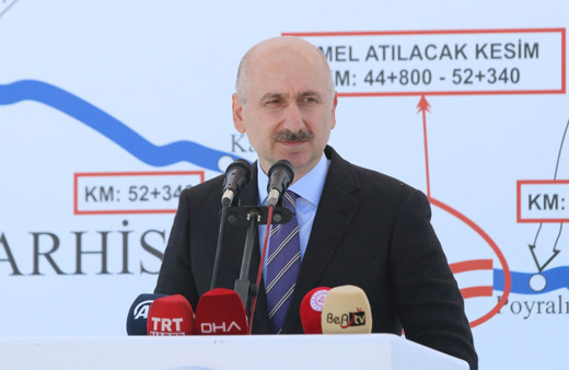 Yüzde 62.5'i tamamlandı, 1 saatlik yol 6 dakikaya düşecek! Bakan Karaismailoğlu açıkladı