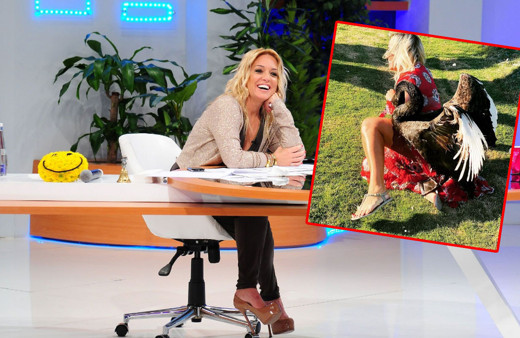 Saba Tümer'e siyah kuğu saldırdı o anları işte böyle paylaştı