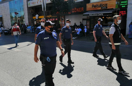 Ümraniye'de korona virüs tedbirleri denetlendi