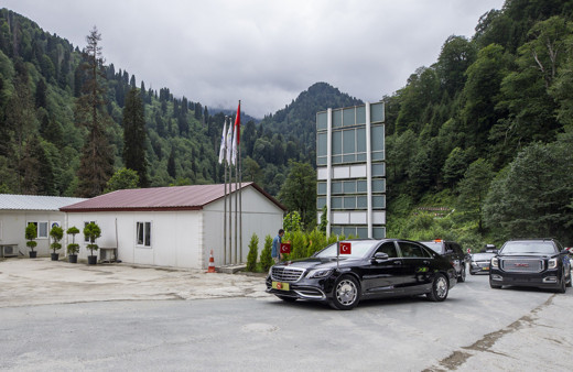 Cumhurbaşkanı Erdoğan Ayder Yaylası'nda