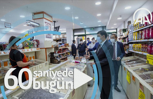 60 saniyede bugün (18 Ağustos 2020)