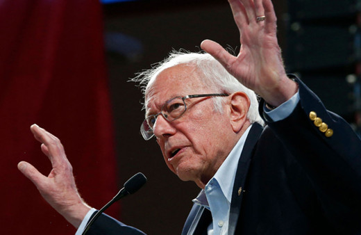 Senatör Bernie Sanders: Neron Roma yanarken keman çalmıştı, Trump golf oynuyor