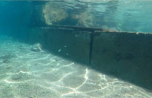 Bodrum'da deniz dibinde kaçak yapılar ortaya çıktı metrelerce uzunlukta