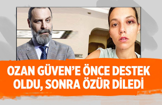 Deniz Bulutsuz'u darbeden Ozan Güven'e Halit Ergenç'ten destek!