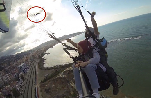 Havada panik! Cumhurbaşkanı Erdoğan'ın Rize ziyareti sırasında yaşananlar kamerada