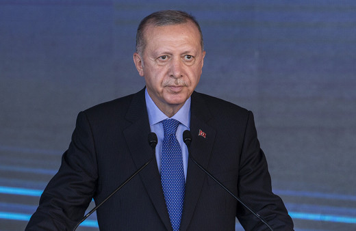 Cumhurbaşkanı Erdoğan'dan şehit ailesine taziye mesajı
