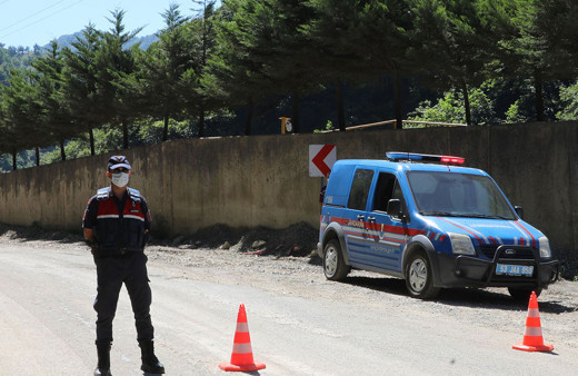 Çankırı'da bir köy karantinaya alındı