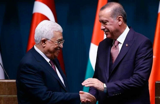 Erdoğan, Filistin Devlet Başkanı Abbas ile telefonda görüştü