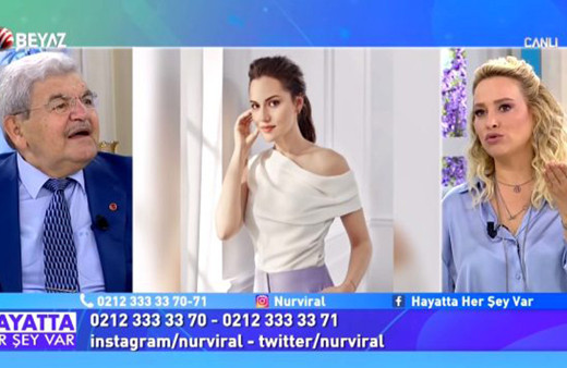 Canlı yayında şaşkına çeviren soru: Kocam Fahriye Evcen'e aşık günaha girer mi?