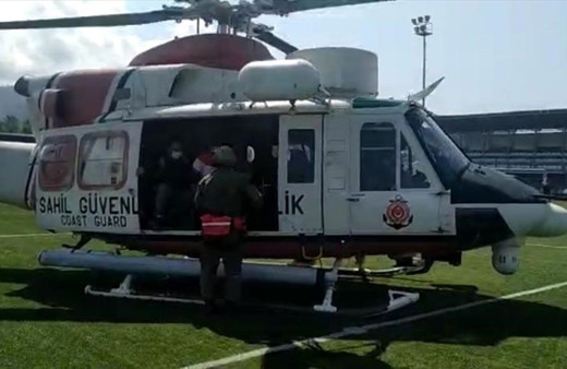 Mahsur kalan 14 kişi böyle tahliye edildi