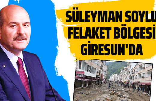 Dereli'de selin enkazı kaldırılıyor! Soylu bölgeden son durumu paylaştı