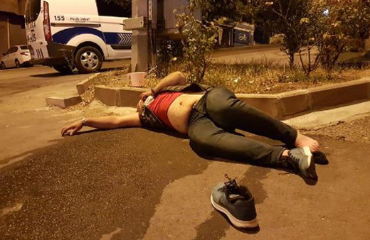 Ankara'da yol kenarında bu halde bulundu çabalar sonuç vermedi