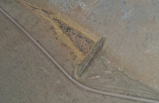 Konya'da 110 metre uzunluğunda 10 metre yüksekliğinde bent bulundu