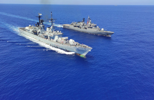 Dört ülkeden Doğu Akdeniz'de ortak tatbikat