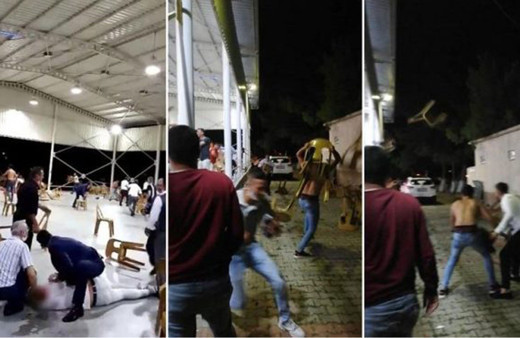 Düğünde istek parça kavgası: Sandalyeler havada uçuştu