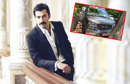 Kenan İmirzalıoğlu'nun arabası hırsızların hedefi oldu aracı yarım milyon değerinde