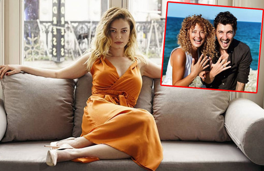 Pis Yedili dizisinin aşıkları evleniyor! Hazal Şenel ve Bertan Asllani yüzükleri taktı