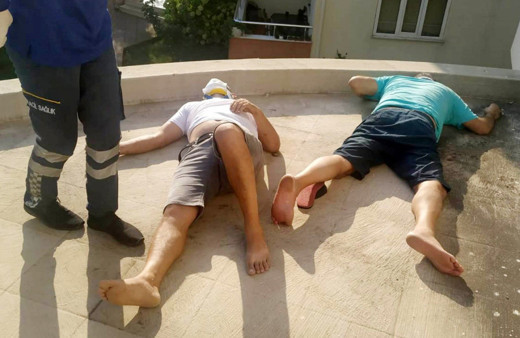 Antalya'da 2 arkadaşın 'balkon' denemesi böyle bitti