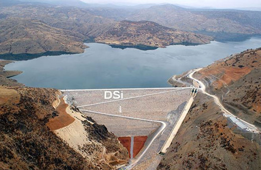 Konya'da tamamlanan Bozkır Barajı su tutmaya başladı