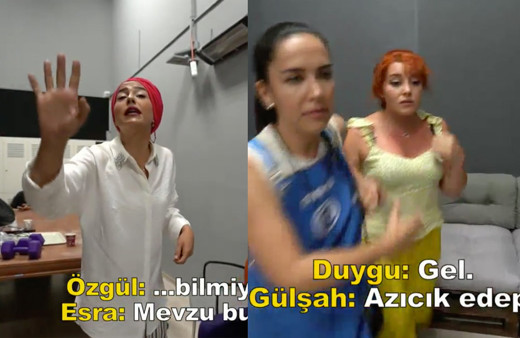 Masterchef kuliste Esra Tokelli ile Gülşah'ın edepsiz kavgası! Barbaros da var
