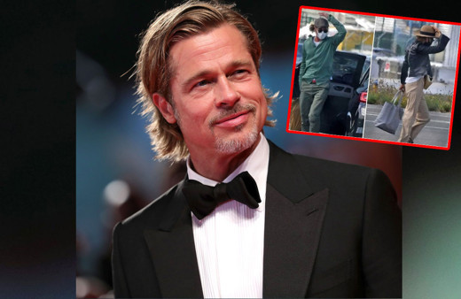 Brad Pitt'in 29 yaş küçük sevgilisi Alman model Nicole Poturalski evli çıktı!