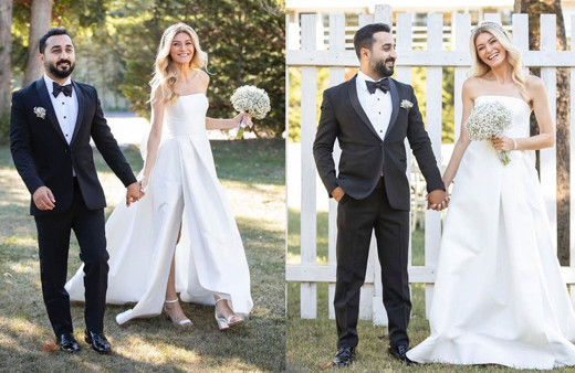 Güldür Güldür Show'un Bilali Onur Buldu ile Duygu Kozoğlu düğün yaptı