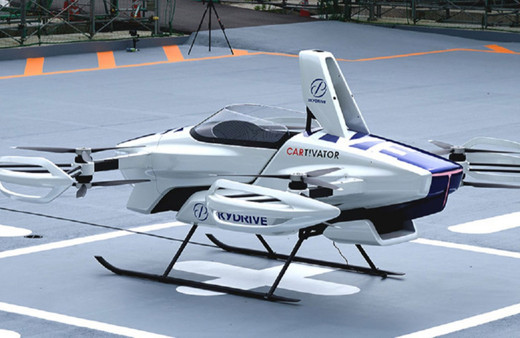 Japonya'da deneme uçuşu yapan 'uçan araba' 4 dakika havada kaldı