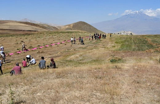 Ağrı Dağını görenler gözlerine inanamadı! 3 gün sürdü