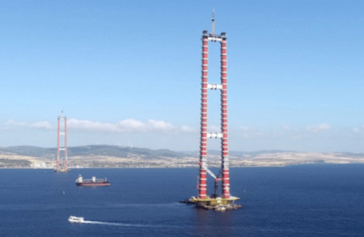 Çanakkale Boğazı köprünün halat çalışması nedeniyle iki gün kapatılacak