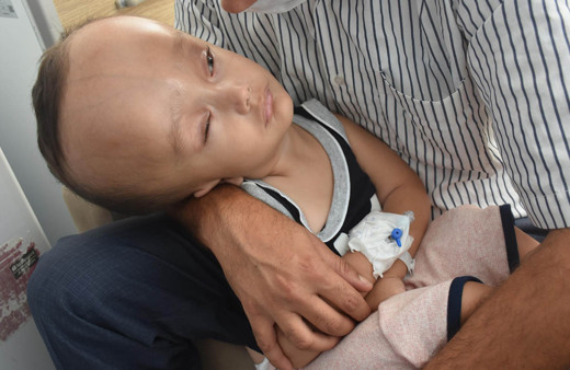 Manisa'da küçük Sercan'ın tedavisine başlandı babadan Cumhurbaşkanına teşekkür