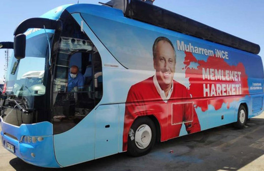 Muharrem İnce yola çıkıyor! 'Memleket Haraketi' otobüsü hazırlandı