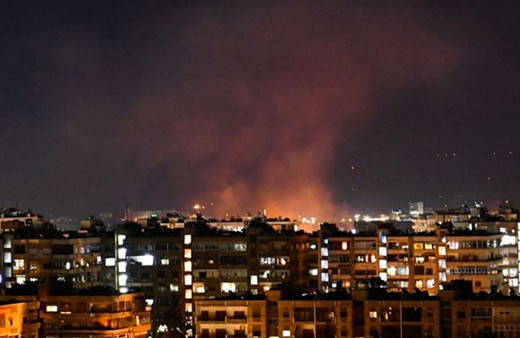 İsrail'den Suriye'nin başkenti Şam'a hava saldırısı