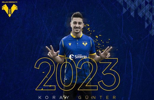 Koray Günter, Mert Çetin'in takımı Verona'ya transfer oldu