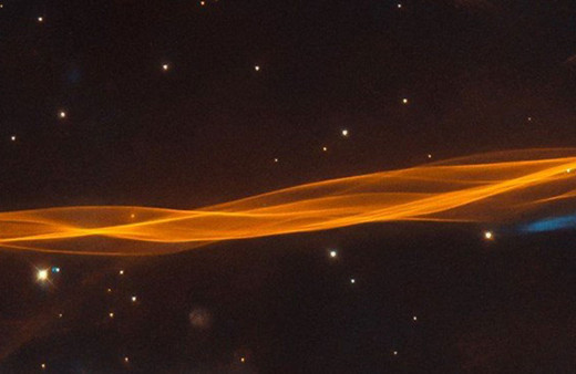 Dünya'nın yörüngesinde görev yapan Hubble'dan 'supernova' paylaşımı