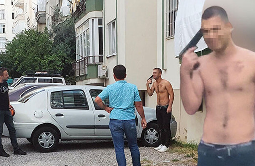 Antalya'da korku dolu anlar! Bunalıma giren genç kafasına silah dayadı sebebi ise...