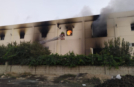 Denizli'de kuruyemiş fabrikasında patlama: 3 yaralı