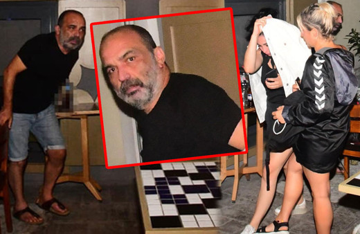 Evli olan Ayhan Taş'ın olaylı gecesi kız arkadaşlarıyla fena yakalandı