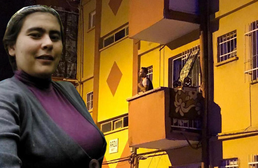 Aydın'da eşarpla kendini pencere korkuluklarına astı