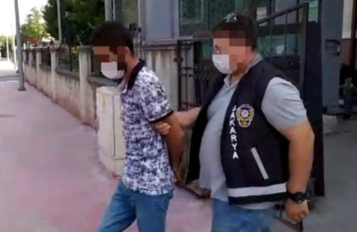 Sakarya'da çocukların kabusu oldu yakalandı