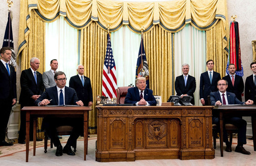 Sırbistan Cumhurbaşkanı'na 'Kudüs' tuzağı! Verdiği Kudüs sözünü Trump açıklarken öğrendi