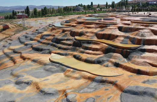 Sivas'ın Altınkale'si açılışa gün sayıyor! Pamukkale'nin altın kardeşi deniyor