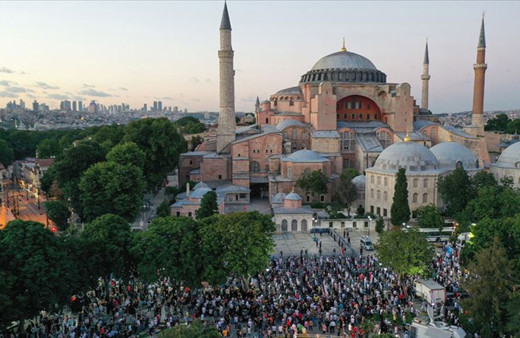2 yıl önce ibadete açılan Ayasofya Camii 6,5 milyonu aşkın ziyaretçiyi ağırladı