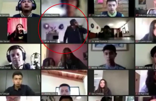 Uzaktan eğitim sırasında soygun