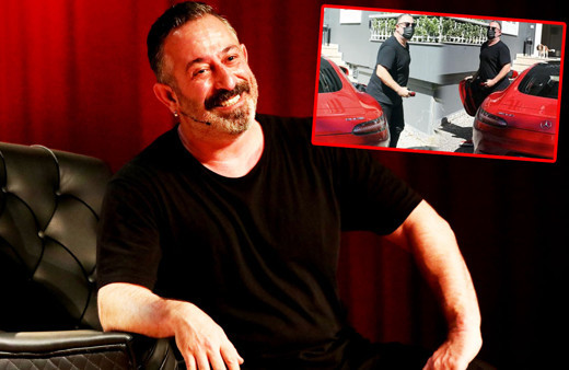 Cem Yılmaz'ın milyonluk yeni aracı olay! Serenay Sarıkaya soruları kaçırdı