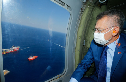 Cumhurbaşkanı Yardımcısı Fuat Oktay: 25 Eylül'de Anadolu'dan KKTC'ye yeniden su verilmeye başlanacak