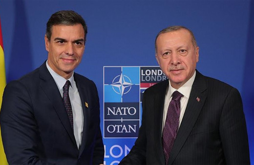 Cumhurbaşkanı Erdoğan ile İspanya Başbakanı Sanchez telefonda görüştü