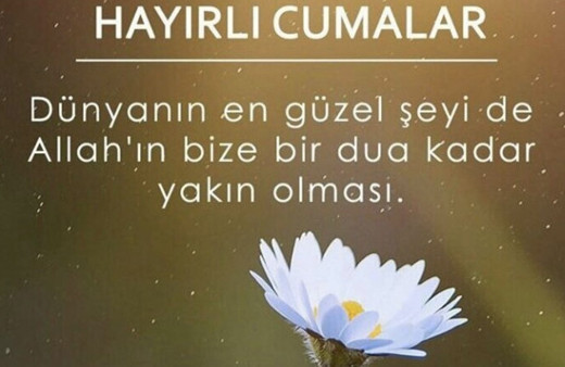 Hayırlı cumalar mesajları kısa yeni cuma mesajları sözleri