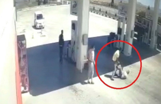 Amasya'da iş yeri sahibi denetim yapan uzmanı darbetti