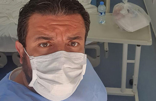 KKTC'de Kovid-19'a yakalanan milletvekili durumu ağırlaştı Türkiye'ye getirildi